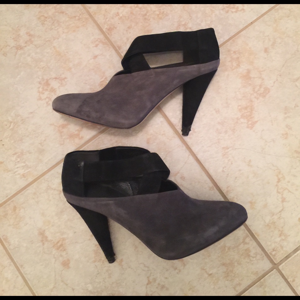 Prada Suede Heels, Women Size 38.5